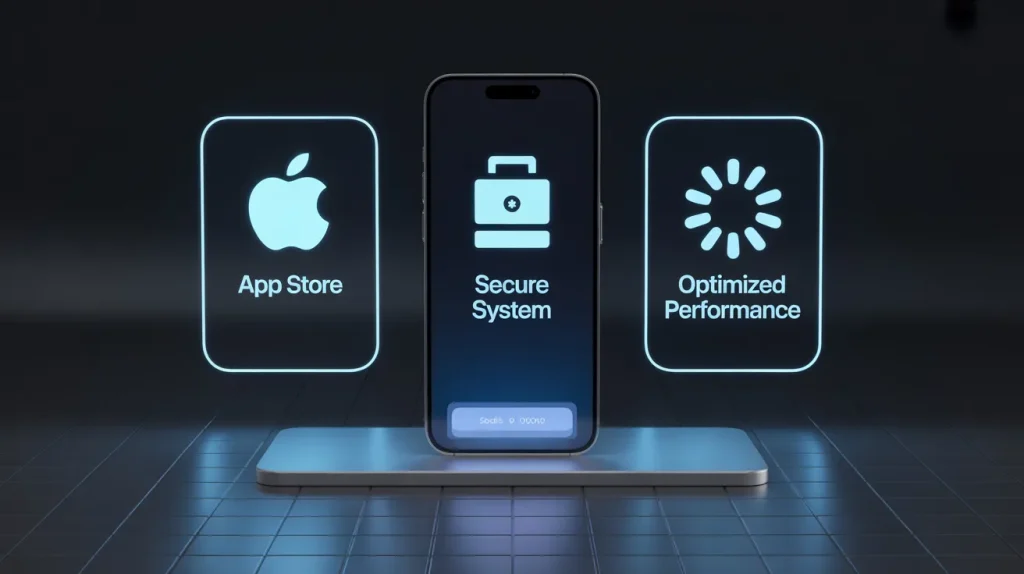 how ios gaming works app store secure system performance