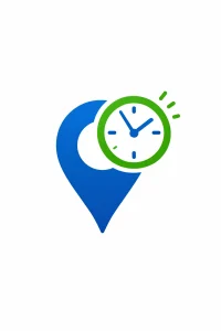 Save time with free parking app showing quick parking location feature
