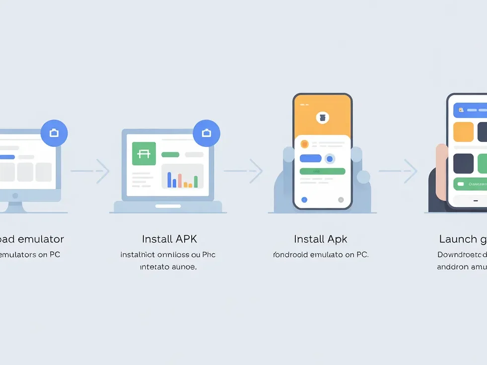 Step by step process to play Android games on PC
