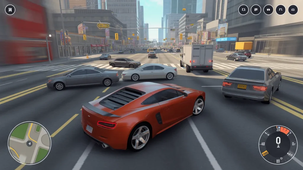 car parking multiplayer open world gameplay on android