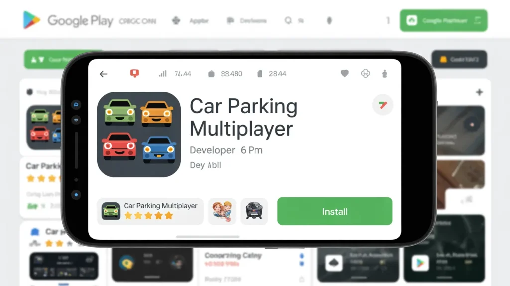 car parking multiplayer download from google play store