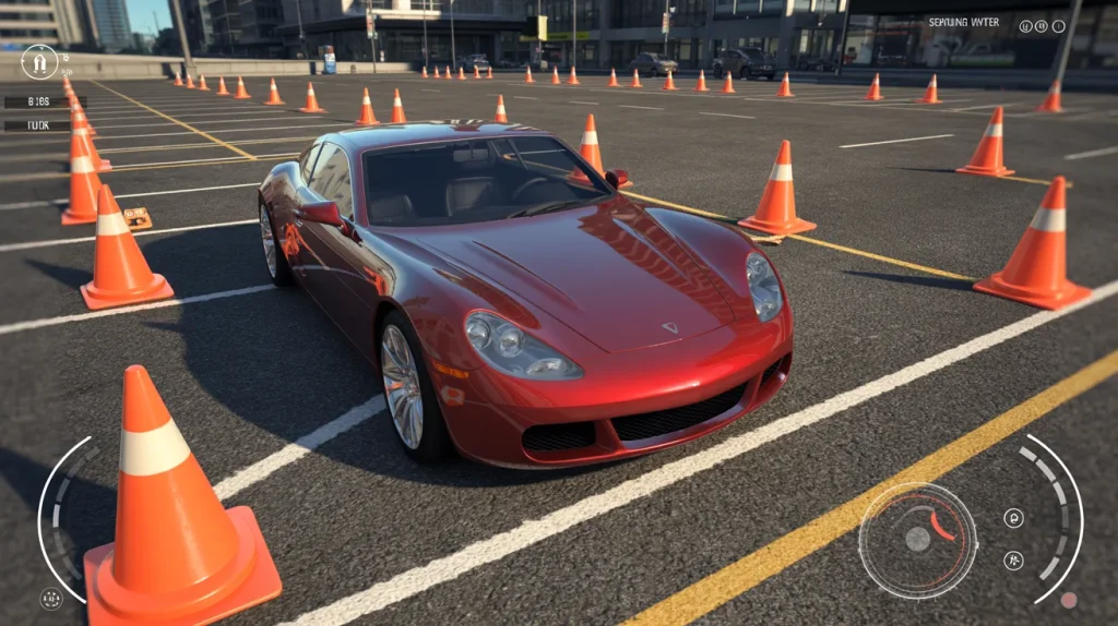 car parking games realistic parking simulator gameplay