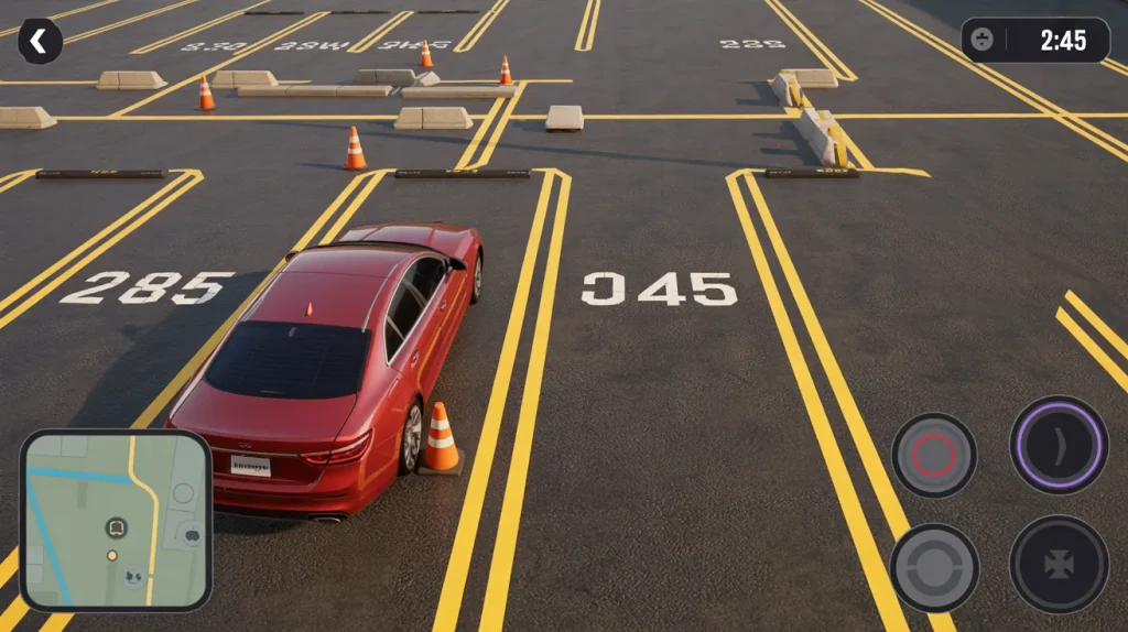 car parking game mission parking challenge gameplay