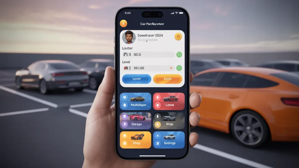 car parking multiplayer account login screen