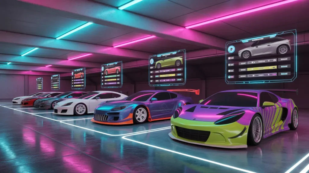 car parking multiplayer features vehicle customization and garage
