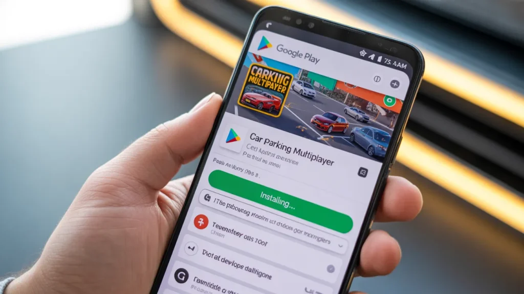 car parking multiplayer safe download from google play store