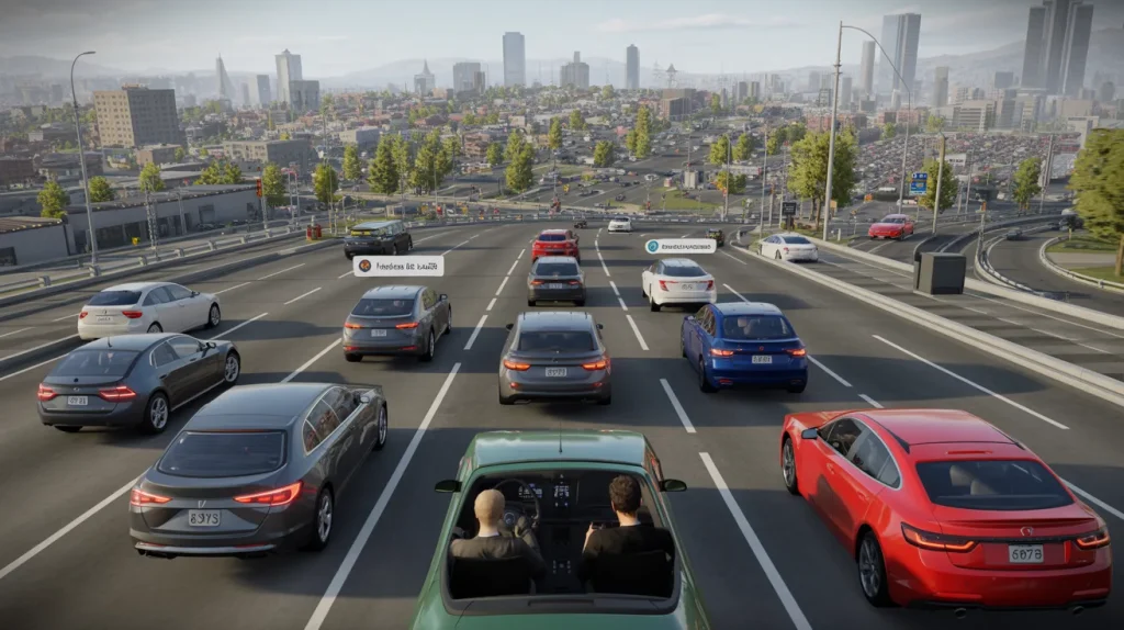 car parking multiplayer open world driving gameplay