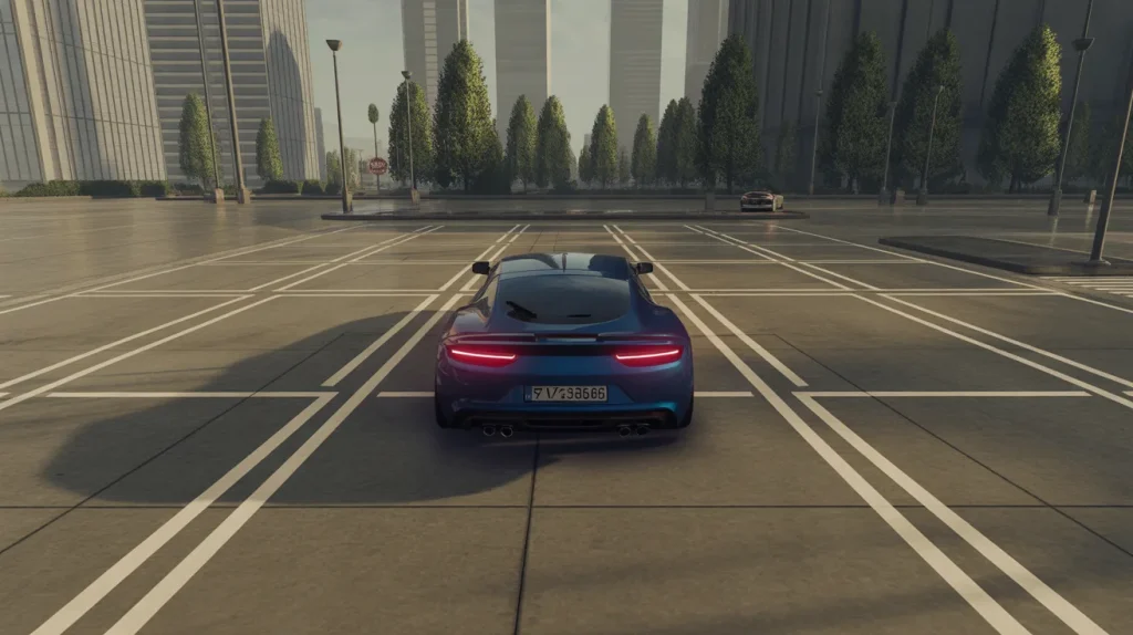 hack car parking gameplay in realistic car parking simulation game