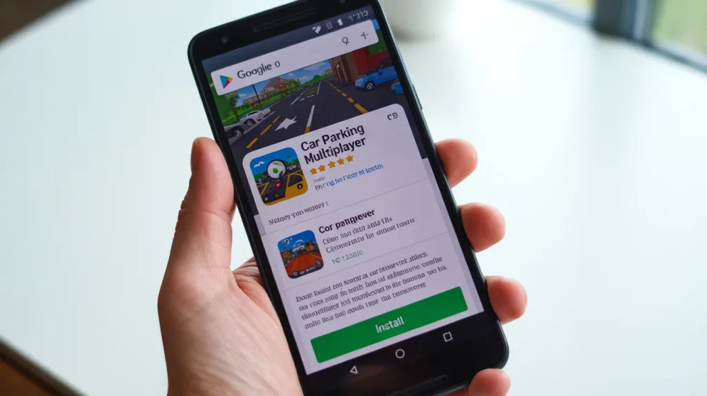 car parking multiplayer download from google play store