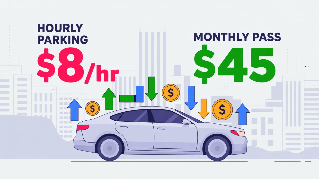 Annual pass helps reduce parking costs and saves money