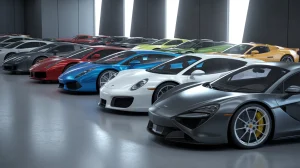 Car Parking Multiplayer Mod APK Unlimited Money 4 All cars unlocked feature in Car Parking Multiplayer mod APK showing multiple vehicles