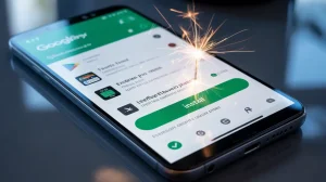 Download car parking apk from Play Store with secure install button and official android app interface